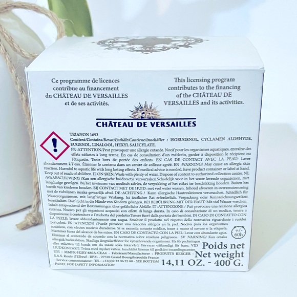 Chateau De Versailles “Trianon 1693” Scented Candle - Picture 6 of 10
